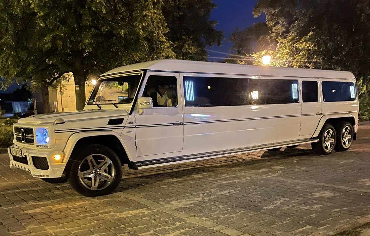 wynajem limuzyny mercedes G warszawa